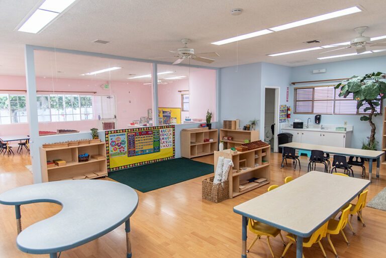 Pine Tree Montessori Daycare Classroom