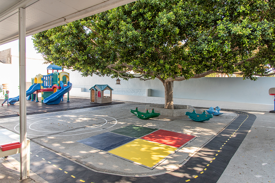Pine Tree Montessori Daycare Play Area